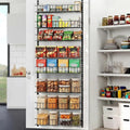 ElegantArray 8-Tier Pantry Door Oragnizer, Over The Door Pantry Organizer Rack by Unknown
