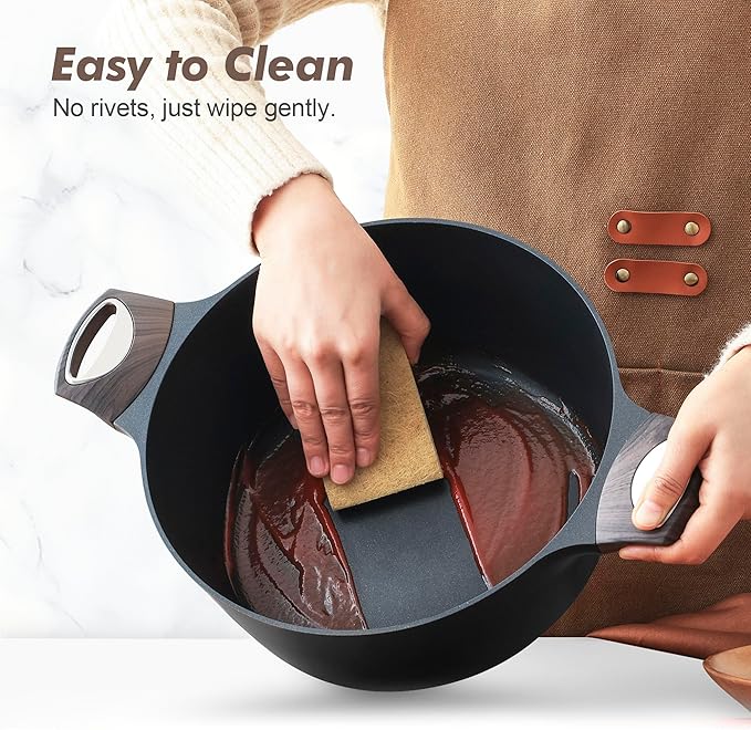 SENSARTE Pots and Pans Set Nonstick, Non-toxic Healthy Non Stick Kitchen - Image 4