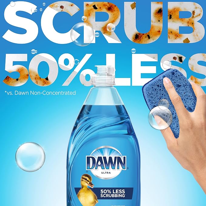 Dawn Ultra Dish Soap Refill, Dishwashing Liquid, Original Scent, 2.64 L