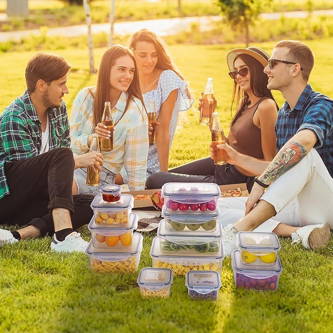 34 PCS Food Storage Containers - Image 7