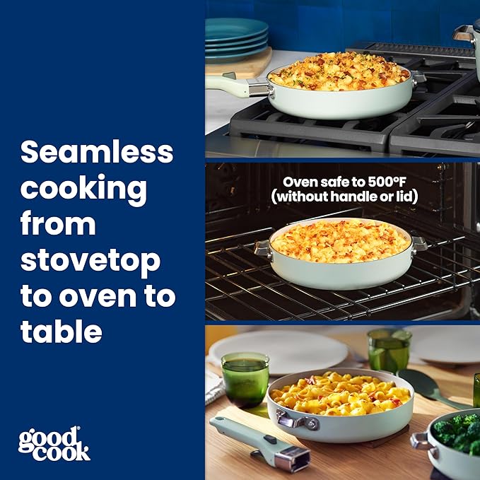 GoodCook Ceramic Cookware Set 7-Piece - Image 6