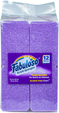 Fabuloso Scratch-Free Kitchen Dish Sponges, Counters and Sinks, Tough on Messes by Fabuloso