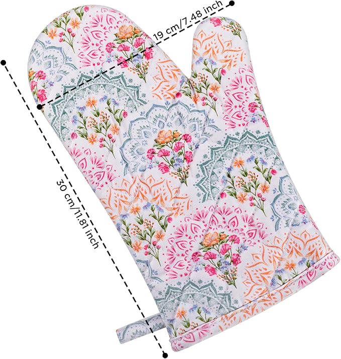 BONTHEE Pot Holders for Kitchen Heat Resistant Hot Pads for Countertops Oven - Image 2