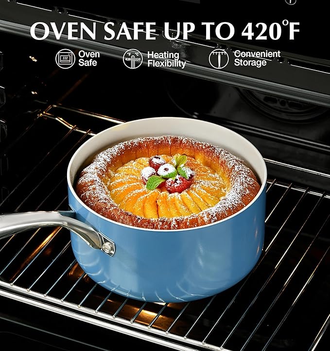 KOCH SYSTEME CS Nonstick Sauce Pan - Image 6