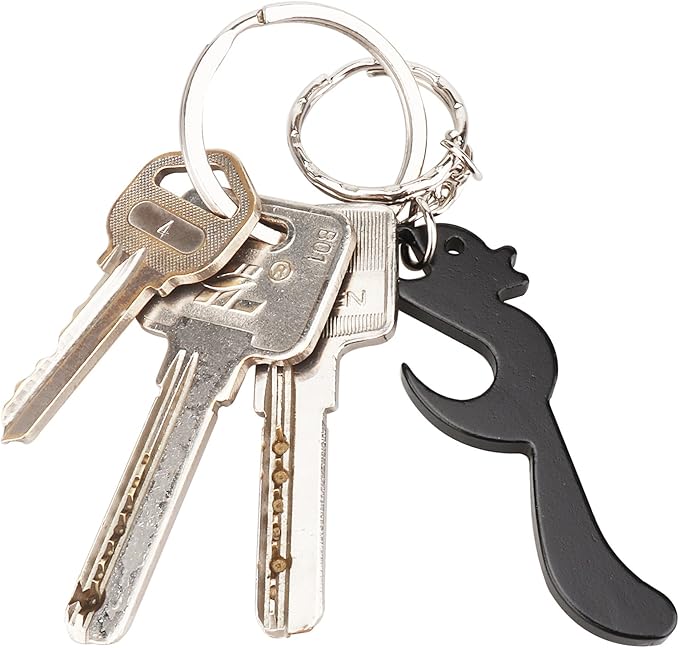 Swatom Squirrel Keychain Bottle Opener Beer Opener Tool Key Tag Chain Ring - Image 6
