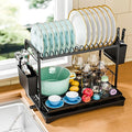 Simple Trending Dish Drying Rack, 2-Tier Dish Rack by SimpleTrending
