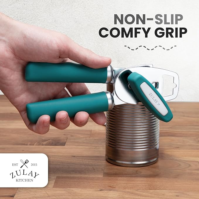 Zulay Kitchen Heavy Duty Stainless Steel Can Opener Manual - Image 5