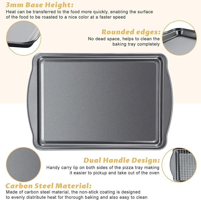 Baking Sheet with Cooling Rack - Image 3