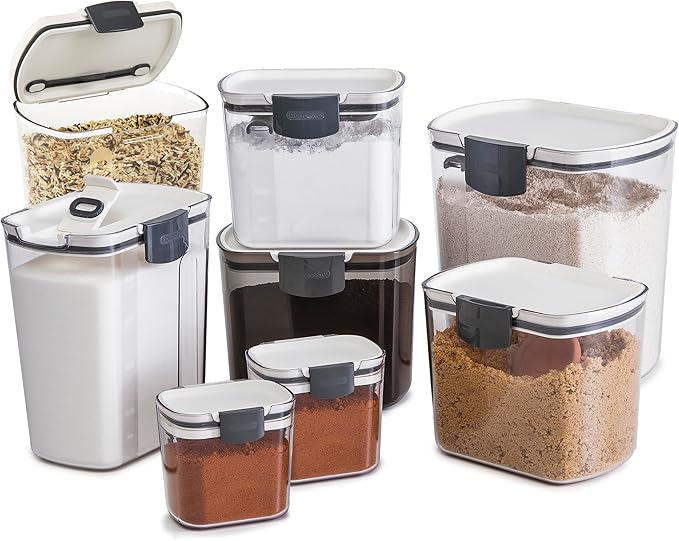 Progressive ProKeeper Baker's Airtight Kitchen Storage Canister Container Set - Image 2