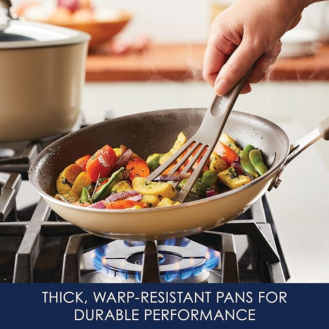 Rachael Ray Cook + Create Nonstick Frying Pan/Skillet, 10 Inch - Image 4