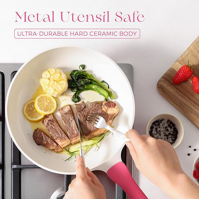 PRICUSIS Nonstick Ceramic Frying Pan - Image 6