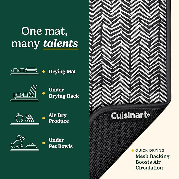 Cuisinart Dish Drying Mats for Kitchen Counter - Image 3