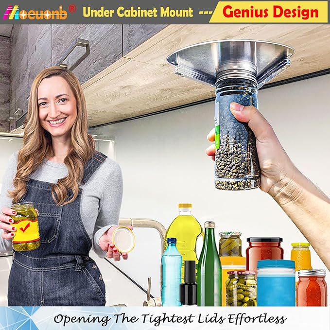 Moeuonb latest Under Cabinet Jar Opener - Image 2