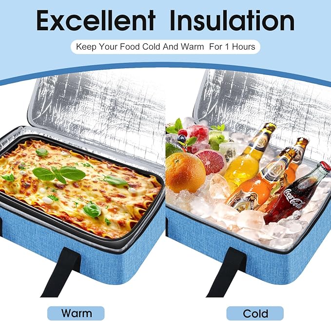 Insulated Casserole Carrier, Portable Casserole Carrier - Image 4
