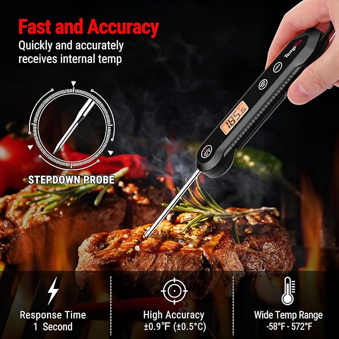 TempPro Digital Instant Read Meat Thermometer - Image 2
