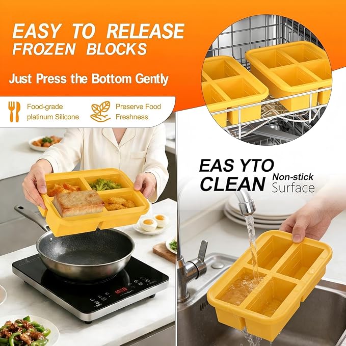 Bangp 1-Cup Silicone Freezing Trays - Image 4