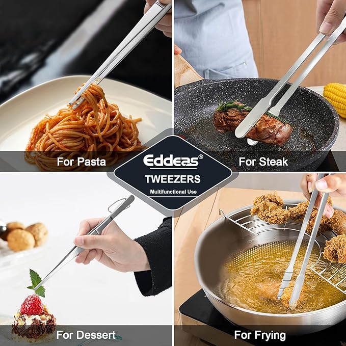 Eddeas 16 Inch long Kitchen Tweezers - Image 6