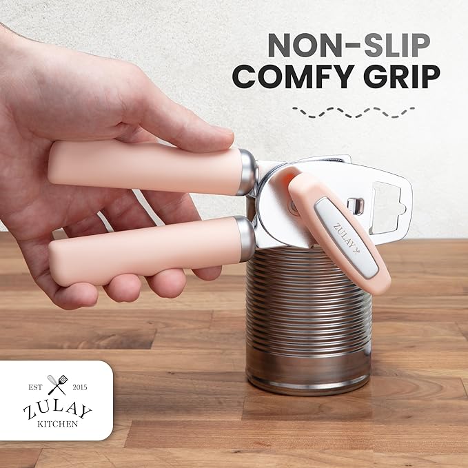 Zulay Kitchen Heavy Duty Stainless Steel Can Opener Manual - Image 5