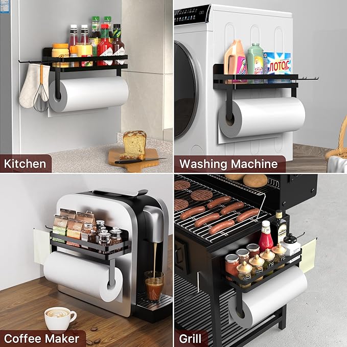 ZUNTO 2pcs Magnetic Paper Towel Holder - Image 4