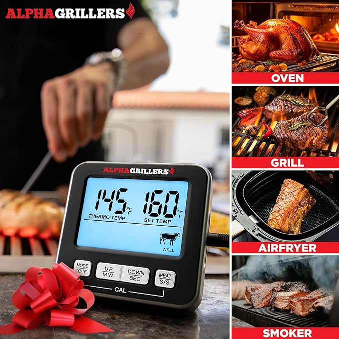 Alpha Grillers Meat Thermometer Digital - Image 7
