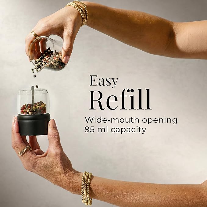 Electric Salt and Pepper Grinder Set - Image 6