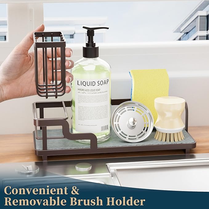 Consumest Sponge Holder for Kitchen Sink - Image 3