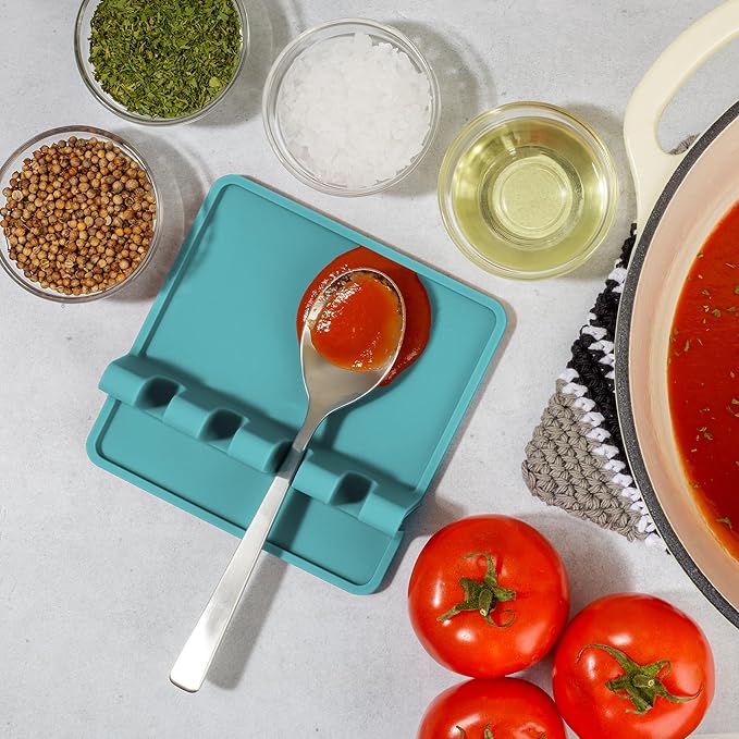 Zulay Kitchen Silicone Utensil Rest - Image 6