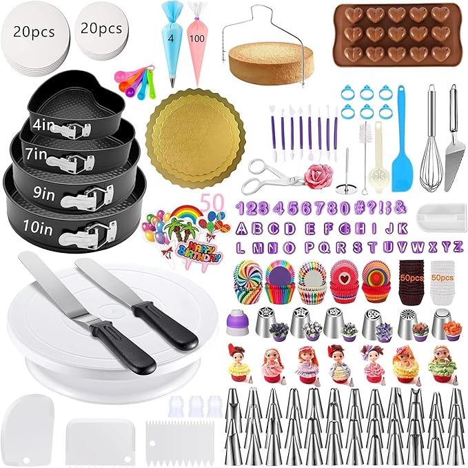 540PCS Cake Decorating Kit by GZMAISULEE