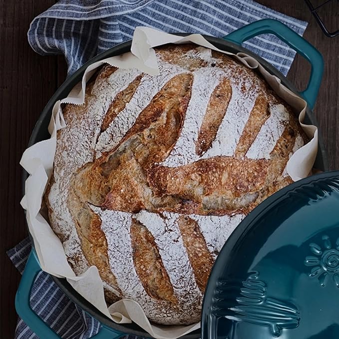 Flavehc Bread Oven Cast Iron Bread Dutch Oven - Image 7