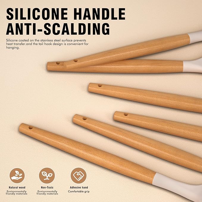 Silicone Cooking Utensils Set - Image 7