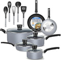 SereneLife Kitchenware Pots & Pans Basic Kitchen Cookware, Heat Resistang by SereneLife