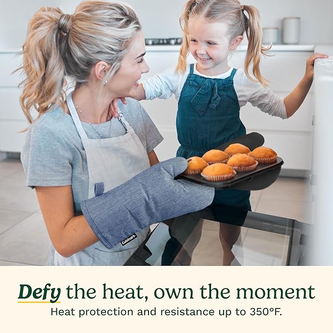 Cuisinart Kitchen Oven Mitts – Heat-Resistant Kitchen Mitts - Image 2