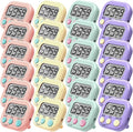 Weewooday 24 Pcs Digital Kitchen Timer Magnetic Timer Bulk On/Off Switch Minute by Weewooday