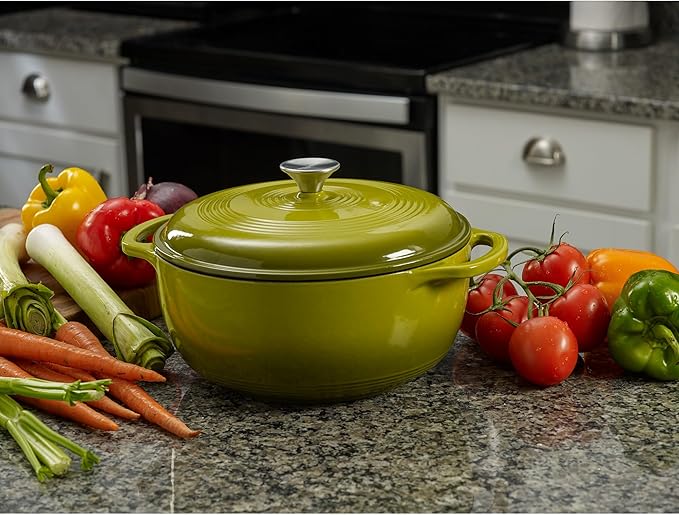 Mercer Culinary Enameled Cast Iron Round Dutch Oven, 6 qt. - Image 8