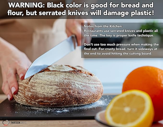 Black Plastic Cutting Board - Image 7