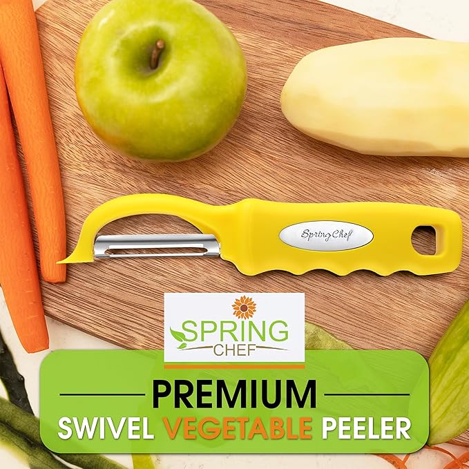 Spring Chef Premium Swivel Potato Peeler - Image 7