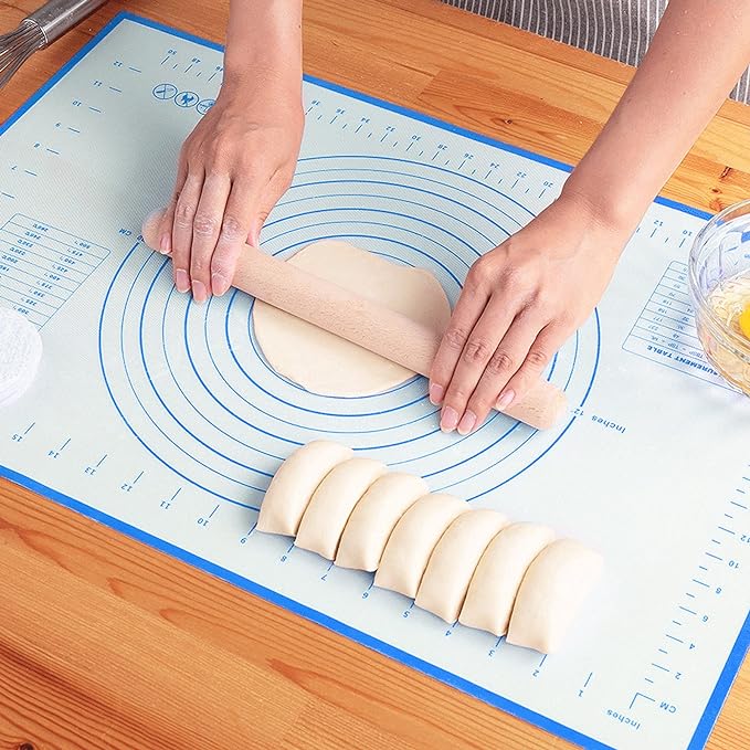 Silicone Baking Mat，Non Stick Rolling Dough by LIMNUO