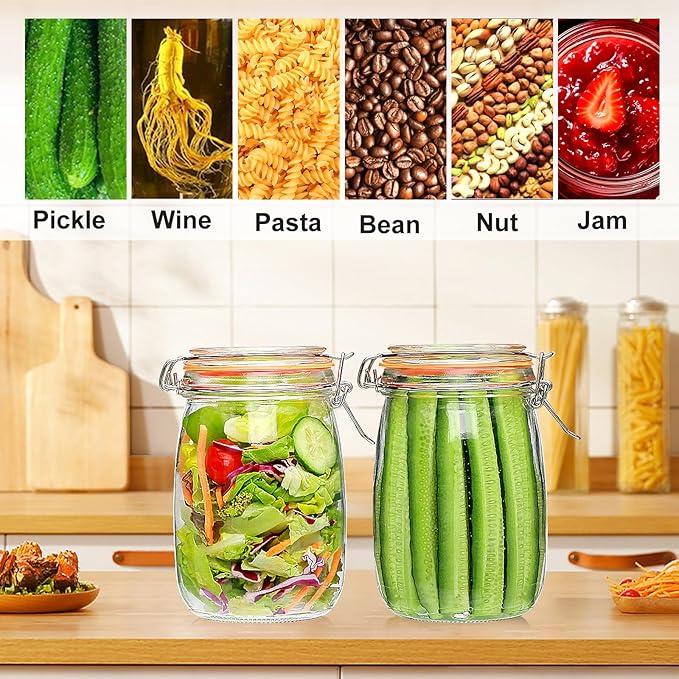32 oz Wide Mouth Mason Jars - Image 7