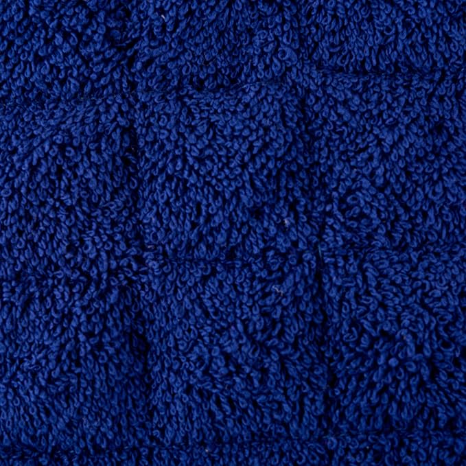 DII Basic Terry Collection Quilted 100% Cotton, Nautical Blue, 3 Piece - Image 5
