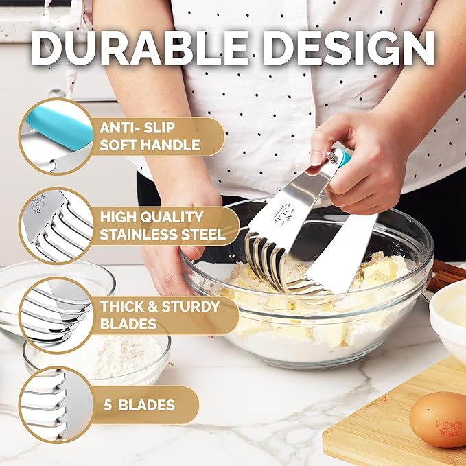 Zulay Kitchen Dough Blender Top Professional - Image 4