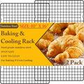 2PCS Cooling Racks for Cooking and Baking by QukakaHomeCare