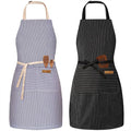 BeLuyi 2 Pack Adjustable Bib Apron by BELUYI