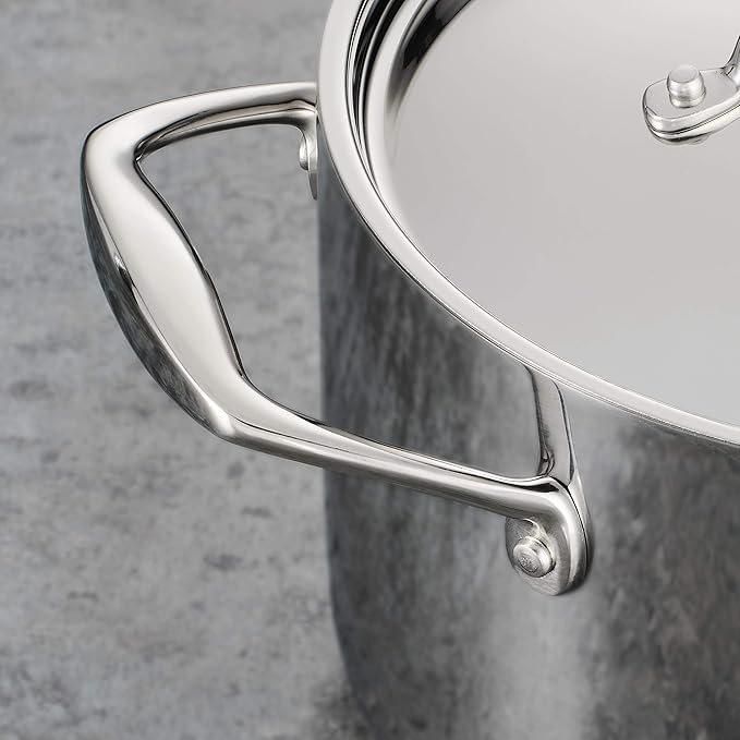 Tramontina Signature Tri-Ply Clad Stainless Steel 3-Quart Saute Pan - Image 6