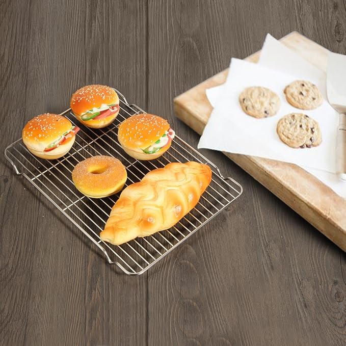 Baking Sheet and Cooling Rack Set, Stainless Steel Commercial Grade Cookie - Image 7