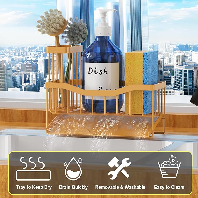 Fssvcd Maifan Sink Caddy Sponge Holder - Image 2
