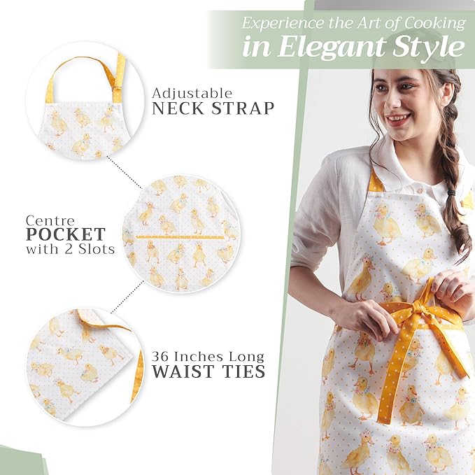 Maison d' Hermine 100% Cotton Apron - Image 5