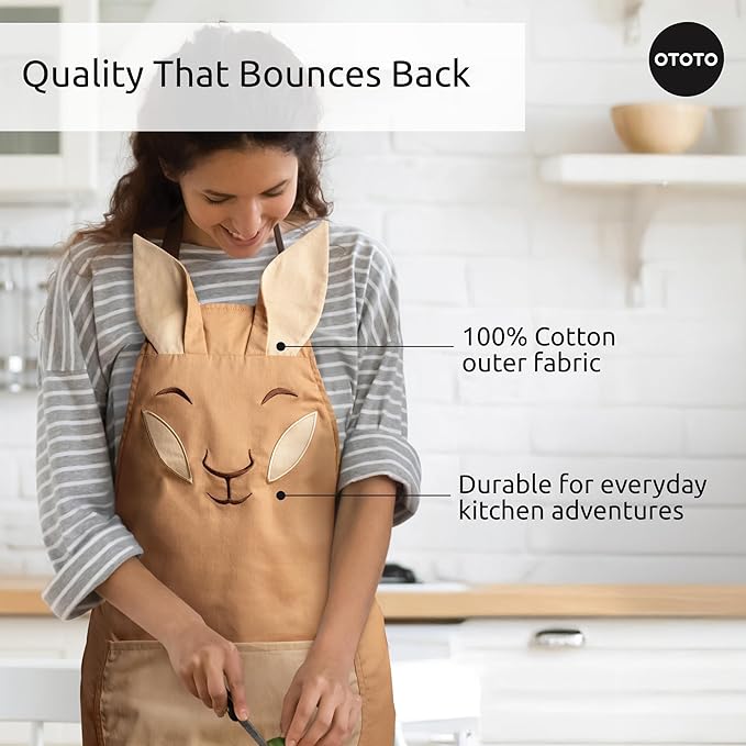 OTOTO Aproo Cooking Apron – Cute Kitchen Apron - Image 3