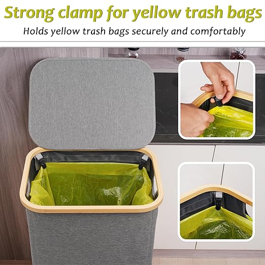 efluky Recycling Bin Holder 100L, 26 Gallon Trash Can - Image 4