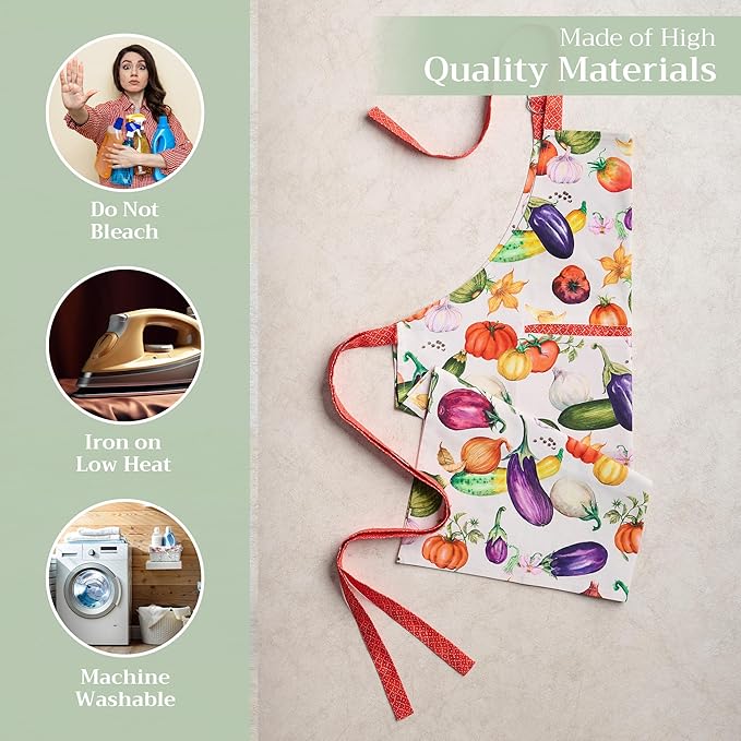 Maison d' Hermine 100% Cotton Apron - Image 3