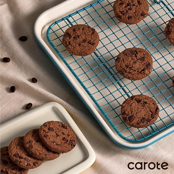 CAROTE 6-Piece Ceramic Baking Pans Set, Aluminized Steel Bakeware Sets - Image 7
